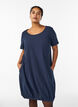 Robe en coton &agrave; manches courtes, Bleu, Model image number 0