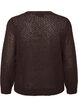 Blouse en maille avec motif ajour&eacute; textur&eacute;, Marron, Packshot image number 1
