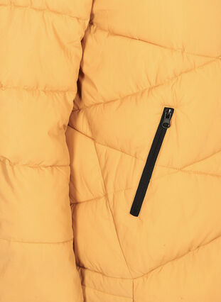 Veste à capuche coupe-vent avec poches, Spruce Yellow, Packshot image number 3
