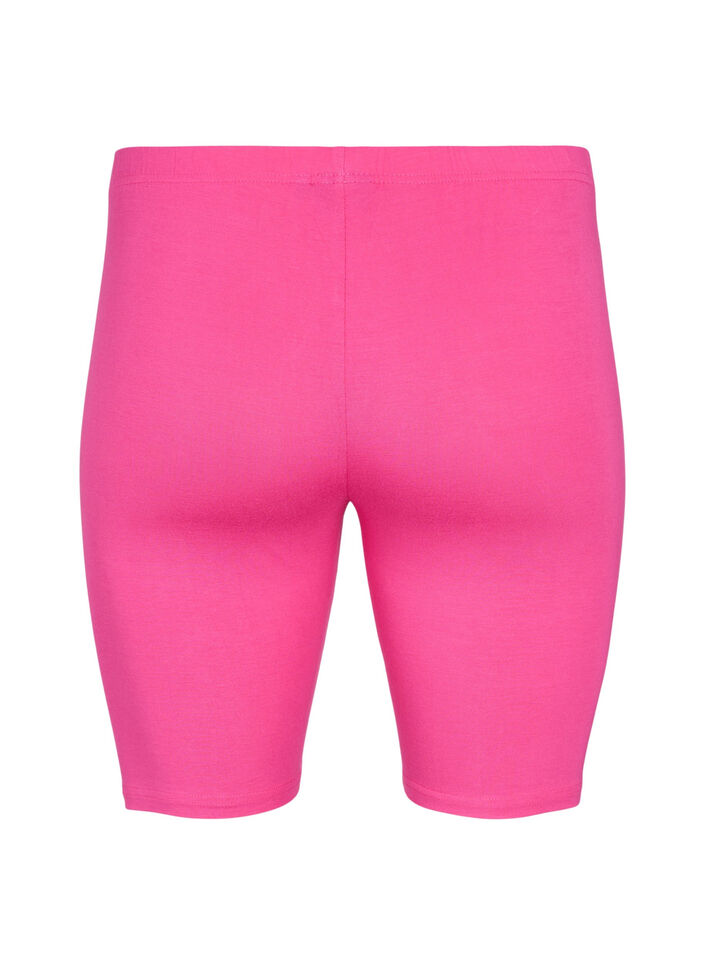 Short cycliste de base de couleur unie, Rose, Packshot image number 1