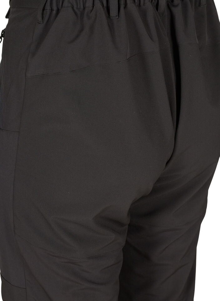 Pantalon de randonnée avec poches, Black, Packshot image number 3