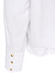 Chemise coupe ballon avec poche poitrine, Blanc, Packshot image number 3