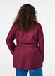Trench court avec ceinture, Bordeaux foncé, Model image number 2