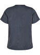 Tee-shirt en coton biologique avec imprimé, Gris, Packshot image number 1