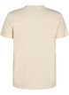 T-shirt en coton avec imprimé, Beige, Packshot image number 1