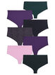 7-pack culottes hipster taille classique, Violet, Packshot image number 1