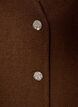 Gilet &agrave; col V avec boutons, Marron, Packshot image number 2