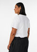 T-shirt en coton avec imprim&eacute;, Blanc, Model image number 2