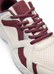 Baskets sportives en maille, Bordeaux, Packshot image number 3