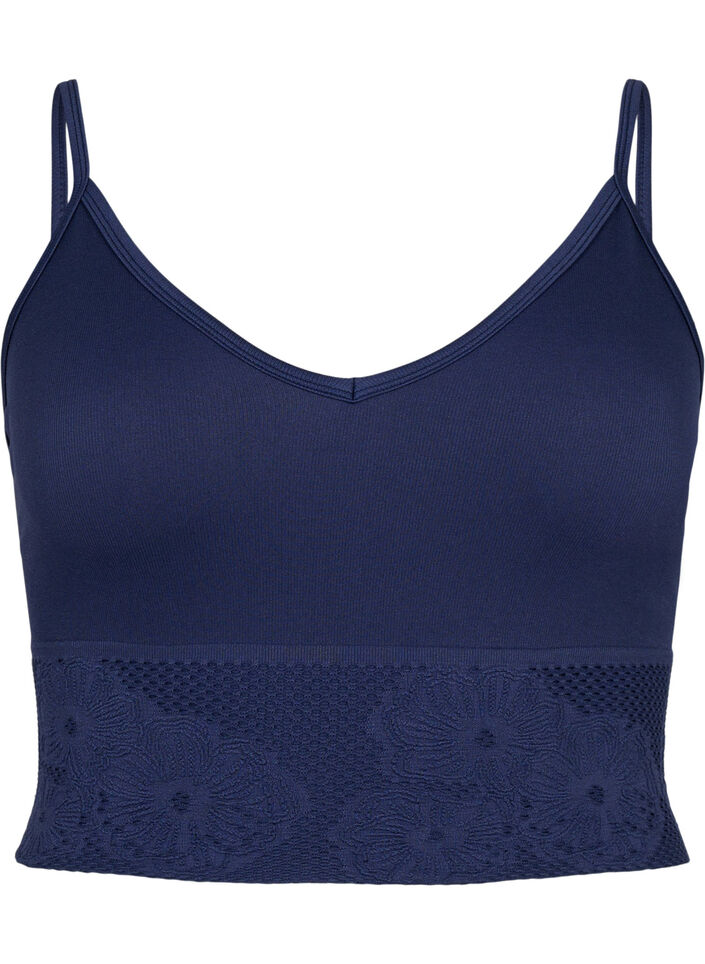 Soutien-gorge sans coutures, Peacoat ASS, Packshot image number 0