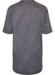 Robe T-shirt ample avec effet d&eacute;lav&eacute;, Gris, Packshot image number 1