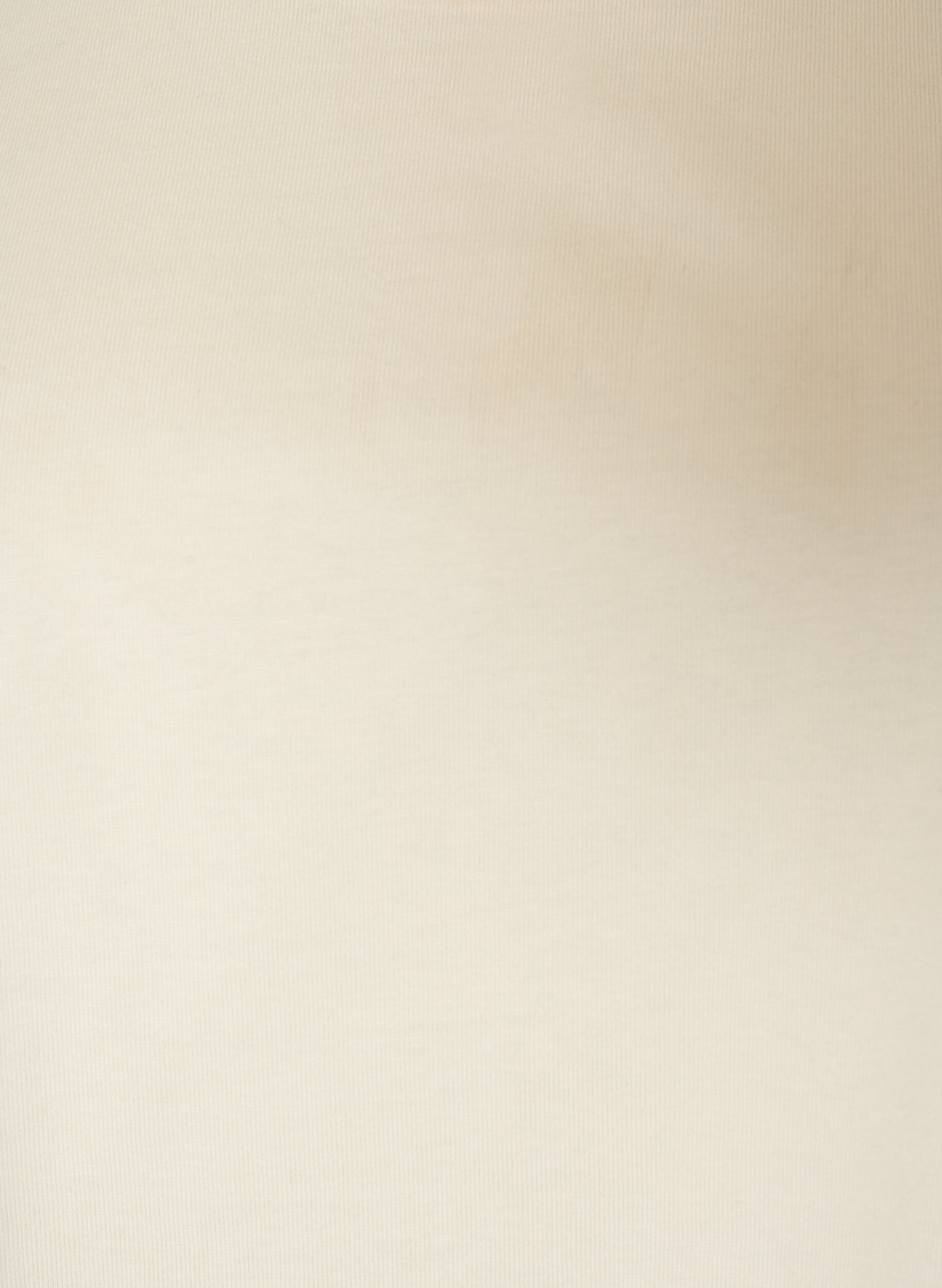 ZizziT-shirt ample avec large bordure en dentelle, Vanille, Packshot image number 2