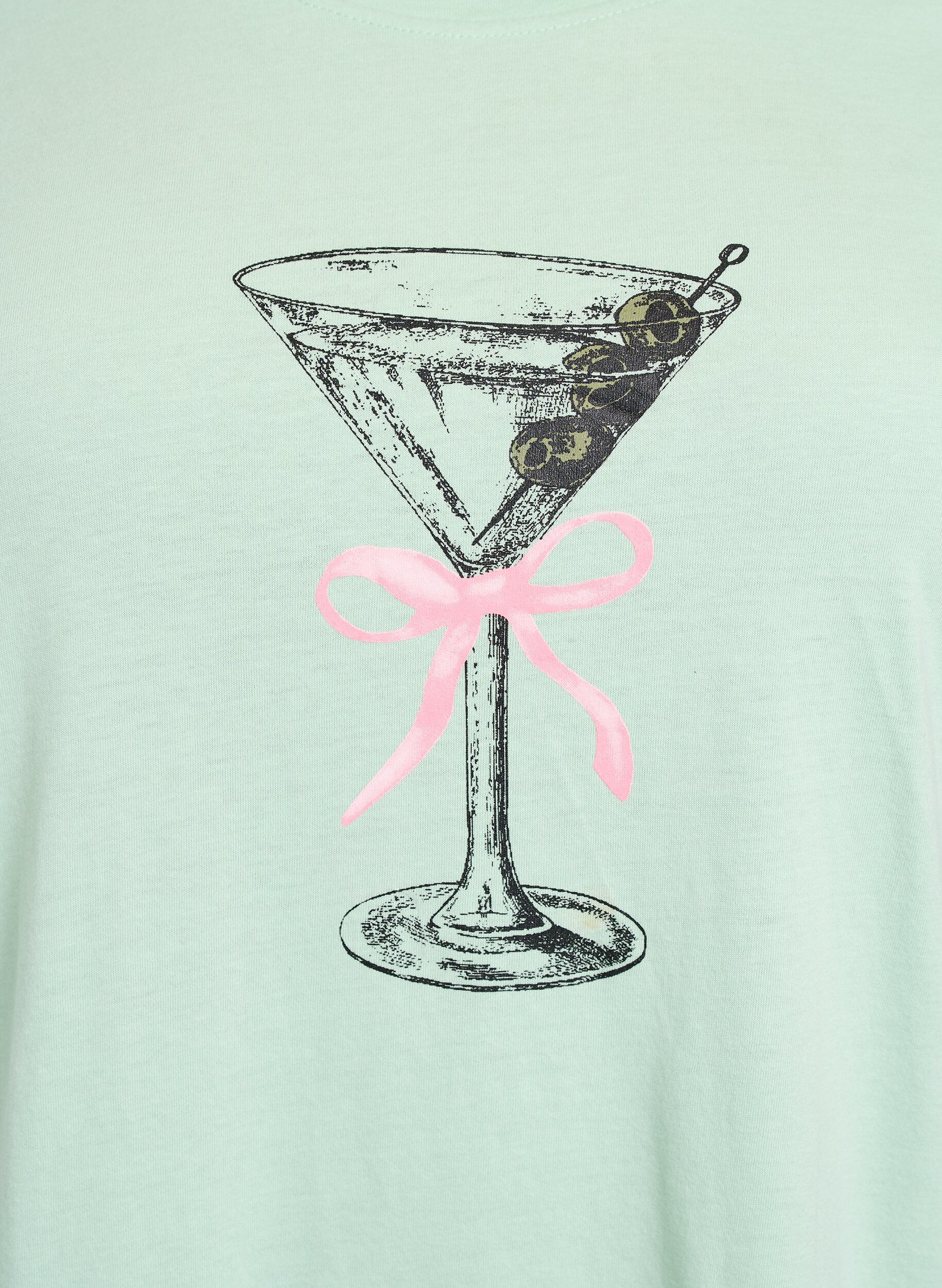 Zizzi FLASH &ndash; T-shirt avec motif, Vert clair, Packshot image number 2