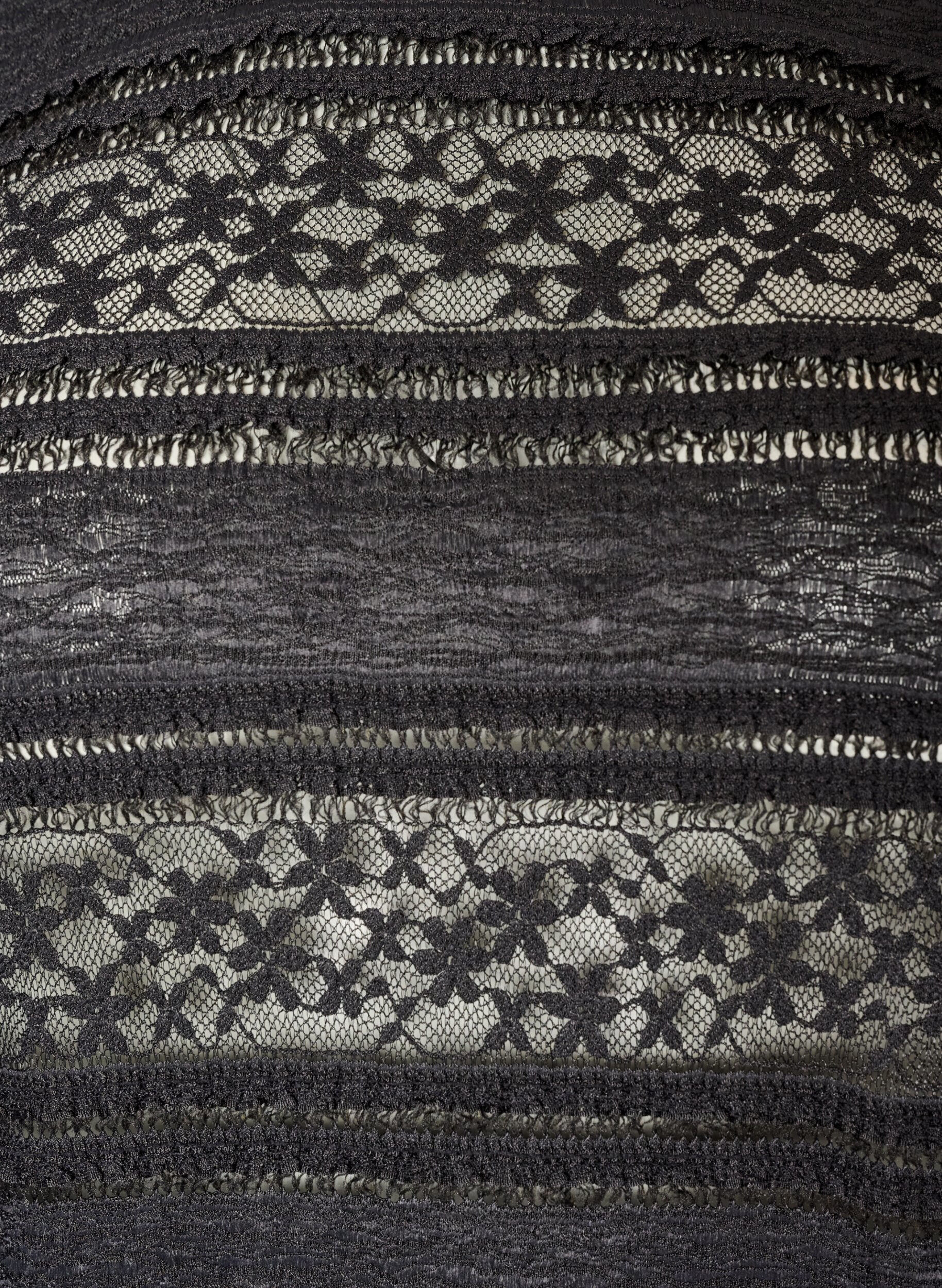 ZizziBlouse en dentelle avec manches longues, Noir, Packshot image number 2