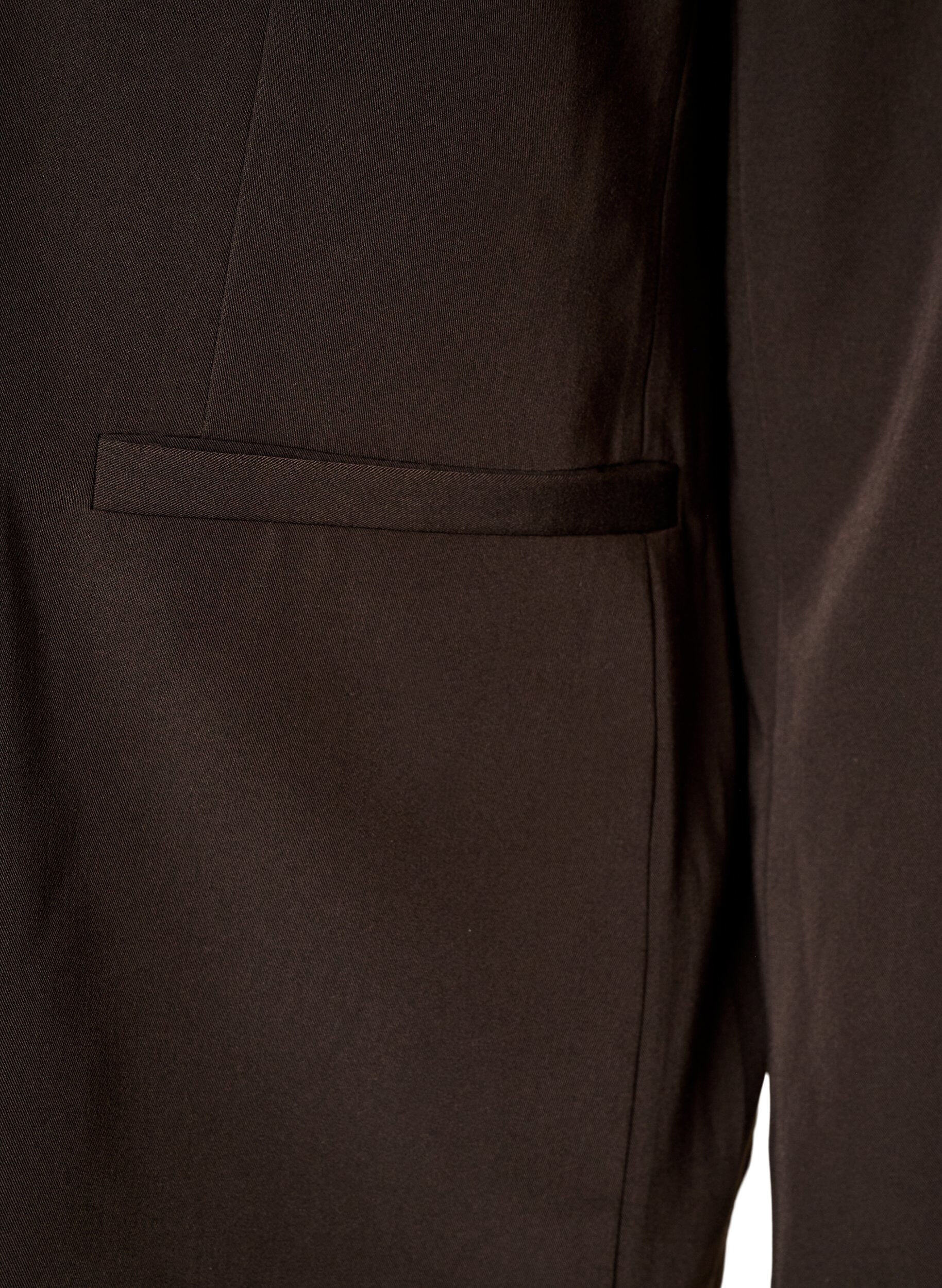 ZizziBlazer crois&eacute; &agrave; la coupe ample, Marron, Packshot image number 3