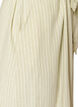 Robe midi sans manches &agrave; rayures en lin et viscose, Vert clair, Packshot image number 3