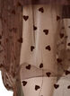 Jupe midi en tulle avec des c&oelig;urs, Marron, Packshot image number 3