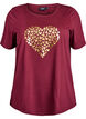 FLASH - T-shirt avec motif, Bordeaux, Packshot image number 0