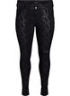 Pantalon slim à imprimé serpent, Noir, Packshot image number 0