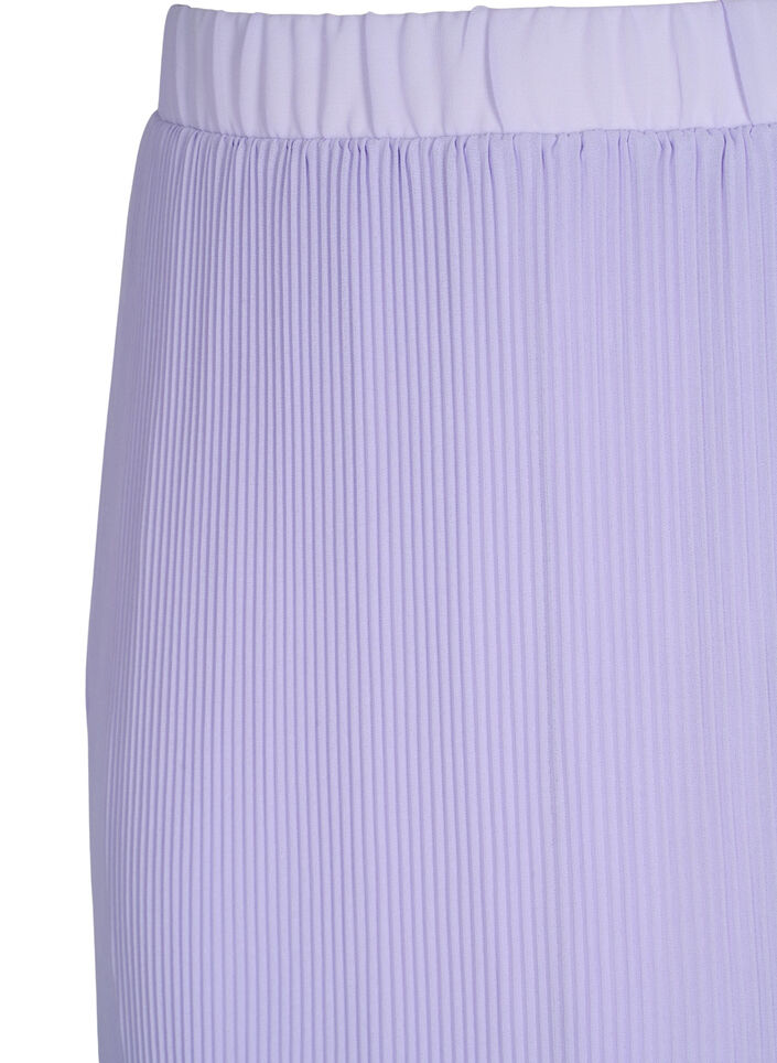 Jupe midi plissée, Lavender SOLID, Packshot image number 2