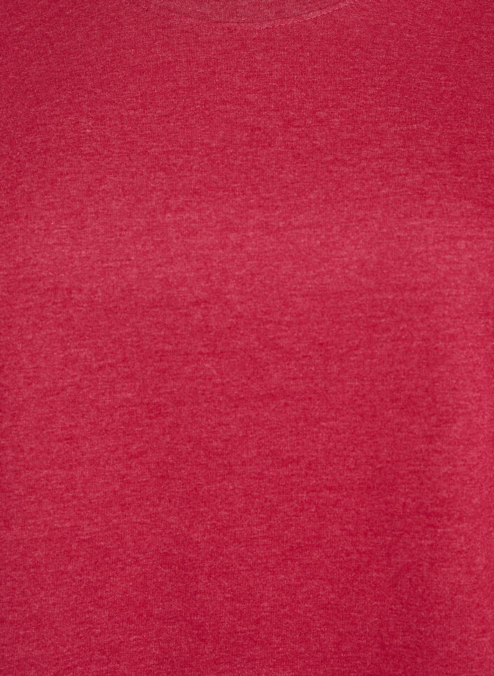 Sweat-shirt &agrave; col ras du cou, Rouge, Packshot image number 2