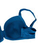 Soutien-gorge à armatures rembourré avec de la dentelle, Bleu, Packshot image number 3