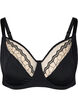 Soutien-gorge à armatures avec motif, Black, Packshot image number 0
