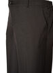 Pantalon tailleur taille haute &agrave; coupe droite, Noir, Packshot image number 2