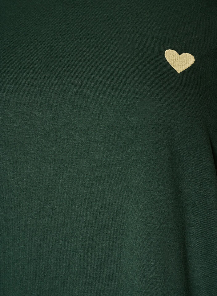 T-shirt imprim&eacute;, Vert, Packshot image number 2