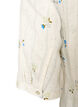 Blouse imprim&eacute;e &agrave; manches 1/2, Vanille, Packshot image number 3