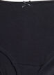Lot de 3 culottes taille haute avec bordure en dentelle, Noir, Packshot image number 3
