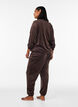 Pantalon ample en velours, Marron, Model image number 1