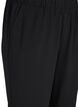 Pantalon &eacute;vas&eacute; avec taille &eacute;lastiqu&eacute;e, Noir, Packshot image number 2
