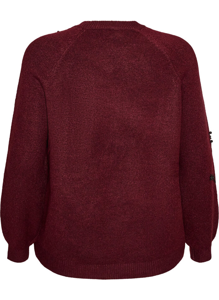 Pull brod&eacute; de perles, 2358, Packshot image number 1