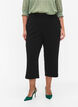 Pantalon 7/8 &agrave; coupe ample, Noir, Model image number 3