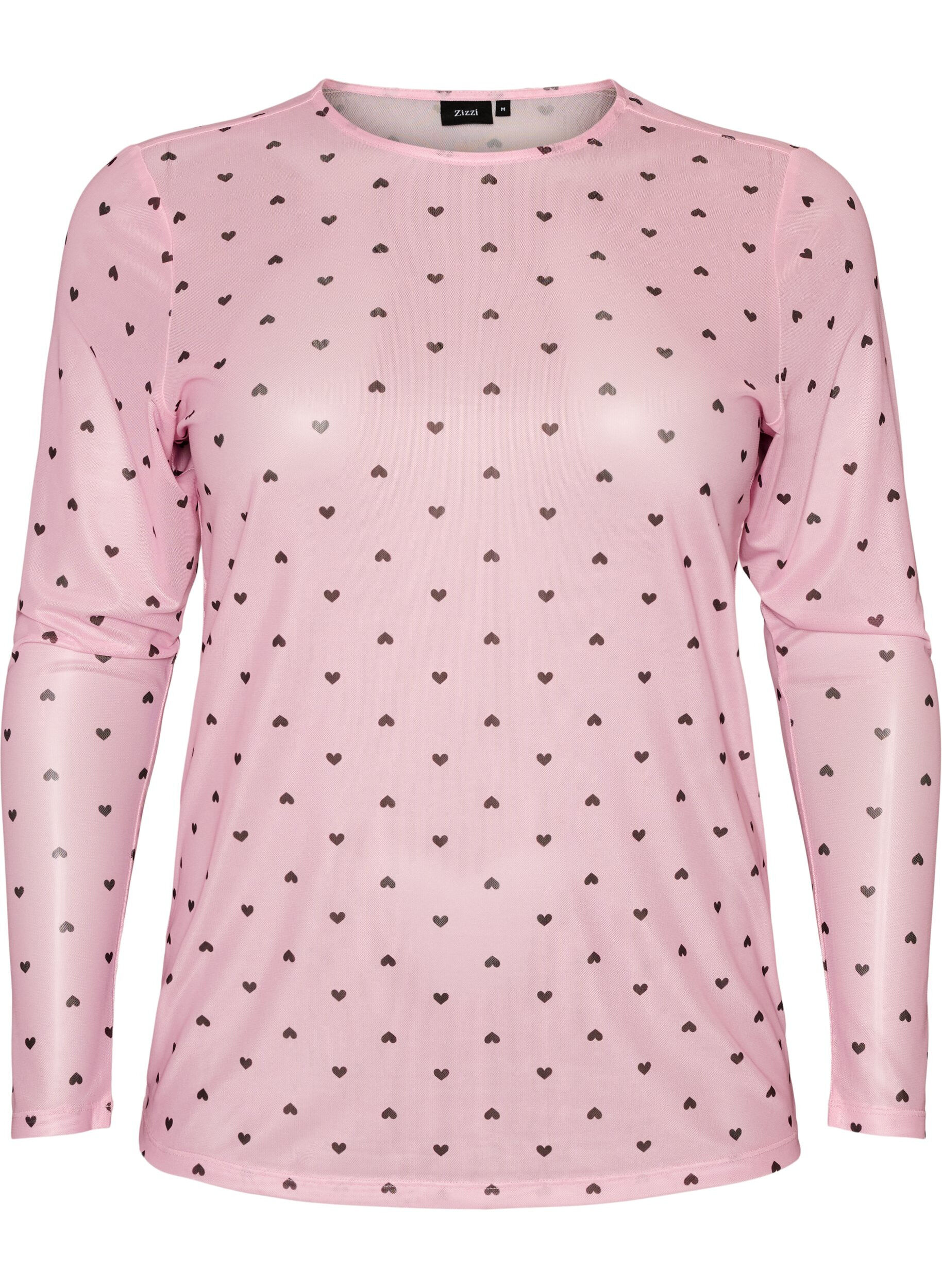 Blouse en maille avec imprim&eacute;