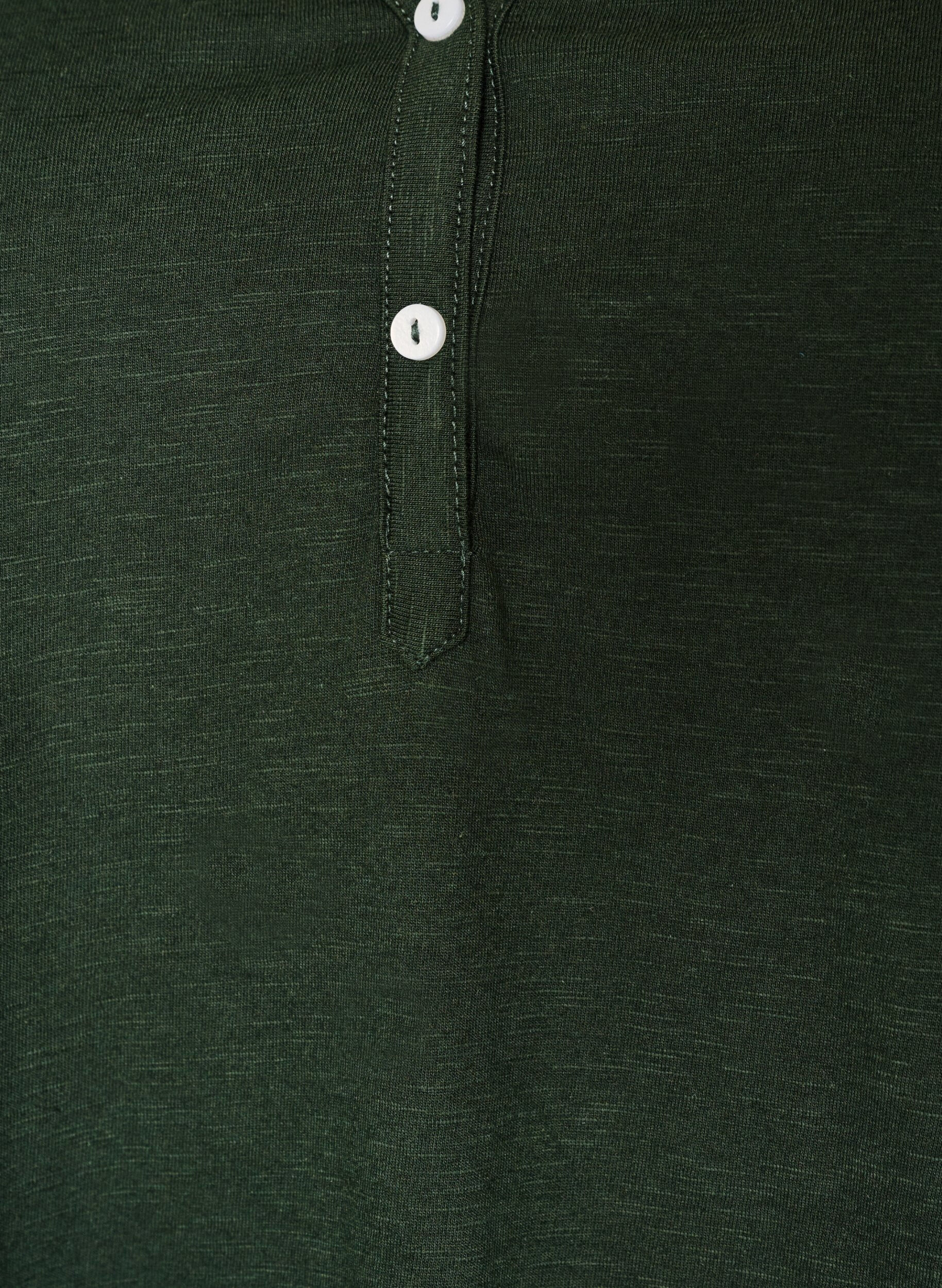 ZizziT-shirt dot&eacute; de boutons, Vert fonc&eacute;, Packshot image number 2