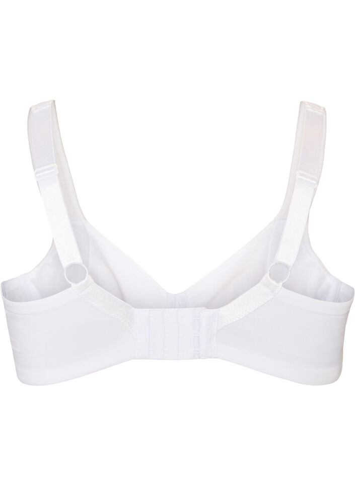 Soutien-gorge minimiseur avec bretelles rembourr&eacute;es, Blanc, Packshot