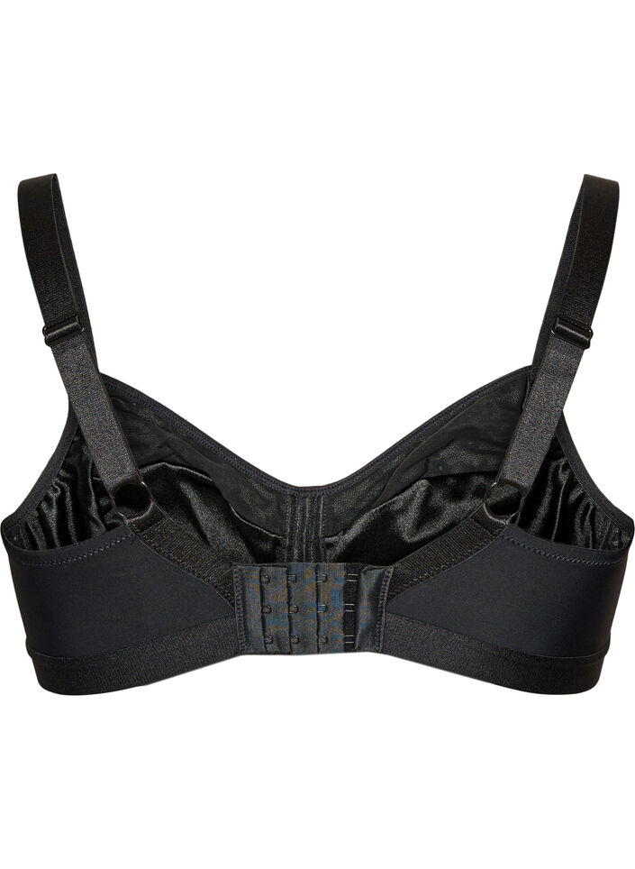 Soutien-gorge sans armatures avec dentelle, Noir, Packshot image number 1