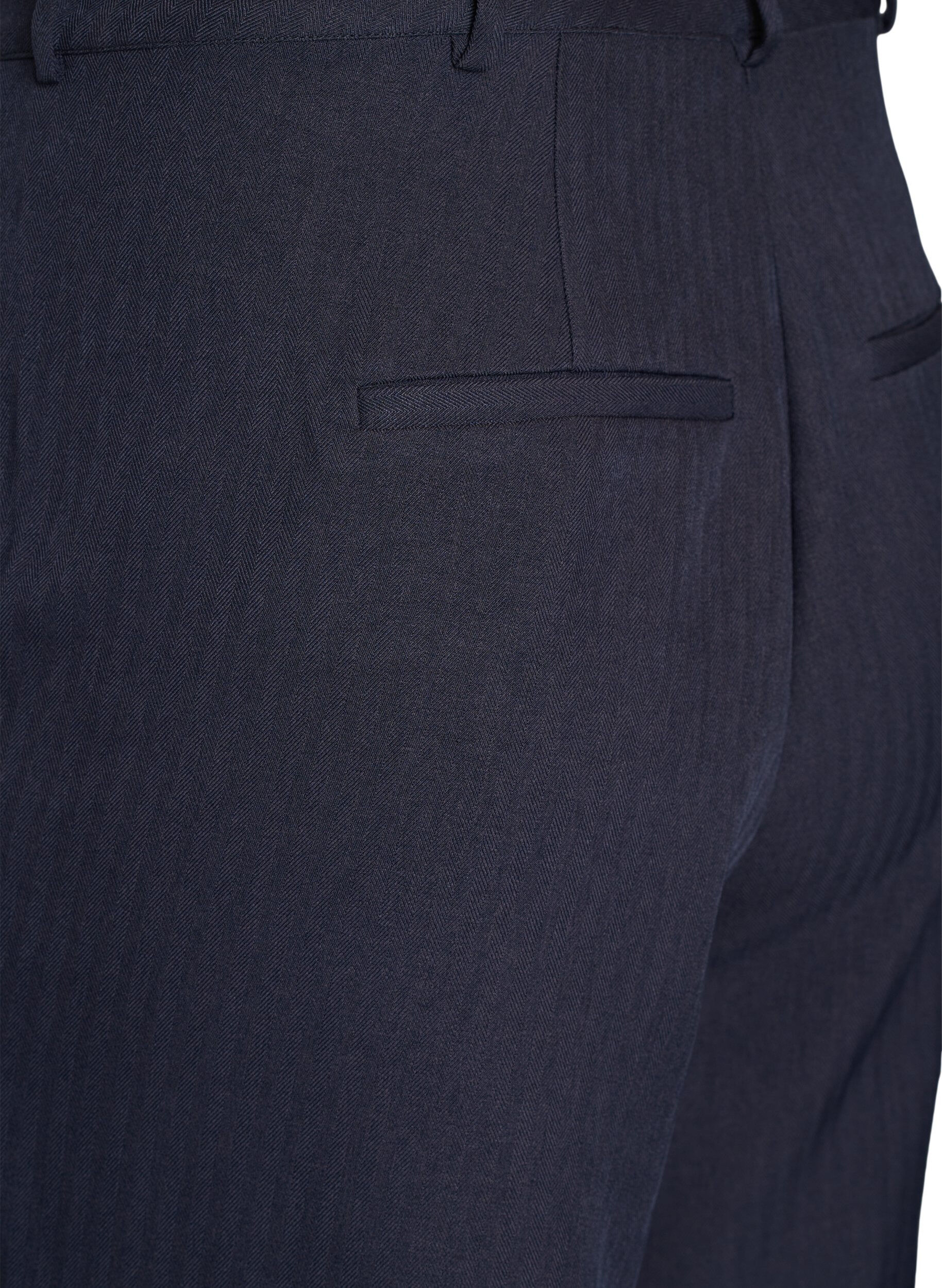 Zizzi Bermuda coupe tailleur avec poches, Gris anthracite, Packshot image number 3