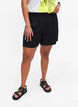 Short ample en viscose, Black, Model image number 2