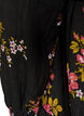 Robes &agrave; imprim&eacute; floral avec fermeture &agrave; cravate, Noir, Packshot image number 3