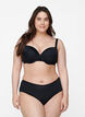 Soutien-gorge moul&eacute; avec r&eacute;sille, Noir, Model image number 1