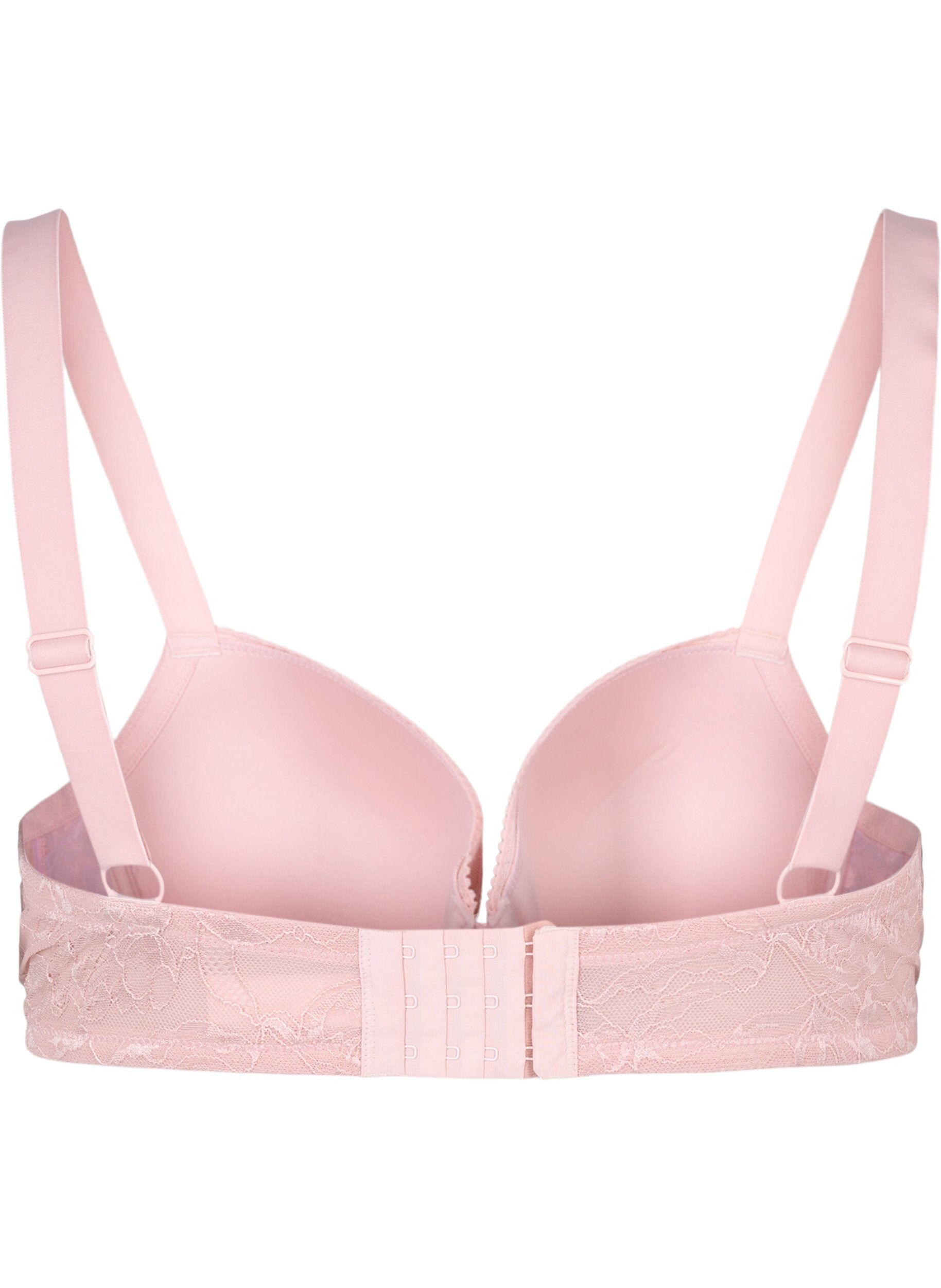 Zizzi Soutien-gorge en dentelle avec armature, Pale Mauve, Packshot image number 1