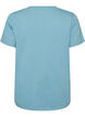 T-shirt en coton avec imprim&eacute;, Bleu, Packshot image number 1