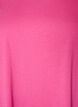 T-shirt &agrave; manches courtes en coton m&eacute;lang&eacute;, Rose, Packshot image number 2