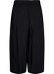 Jupe-culotte en viscose avec une taille haute et une coupe ample, Noir, Packshot image number 1