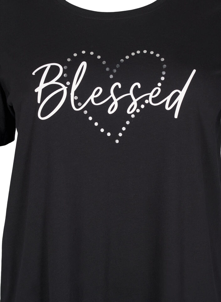 FLASH – T-shirt avec motif, Noir, Packshot image number 2