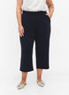 Pantalon 7/8 &agrave; coupe ample, Bleu, Model image number 3