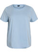 T-shirt graphique en coton bio, Bleu Clair, Packshot image number 0